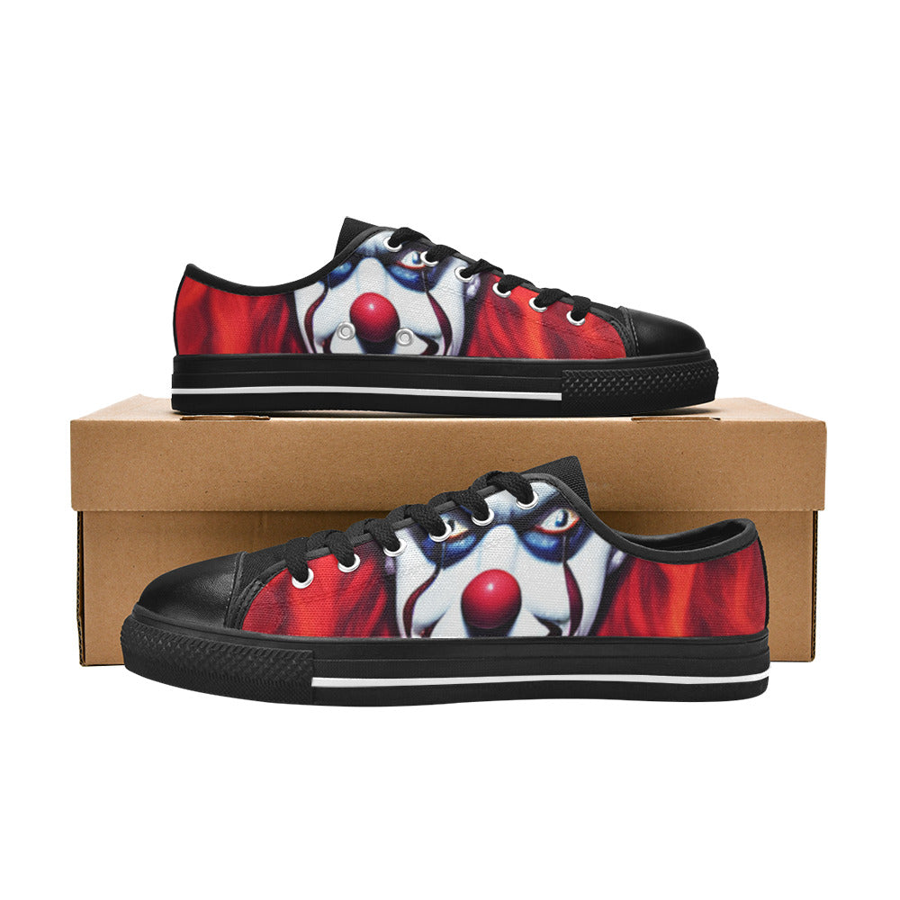 WOMEN'S Cc Evil Clown 1 Canvas Surreal Shoes