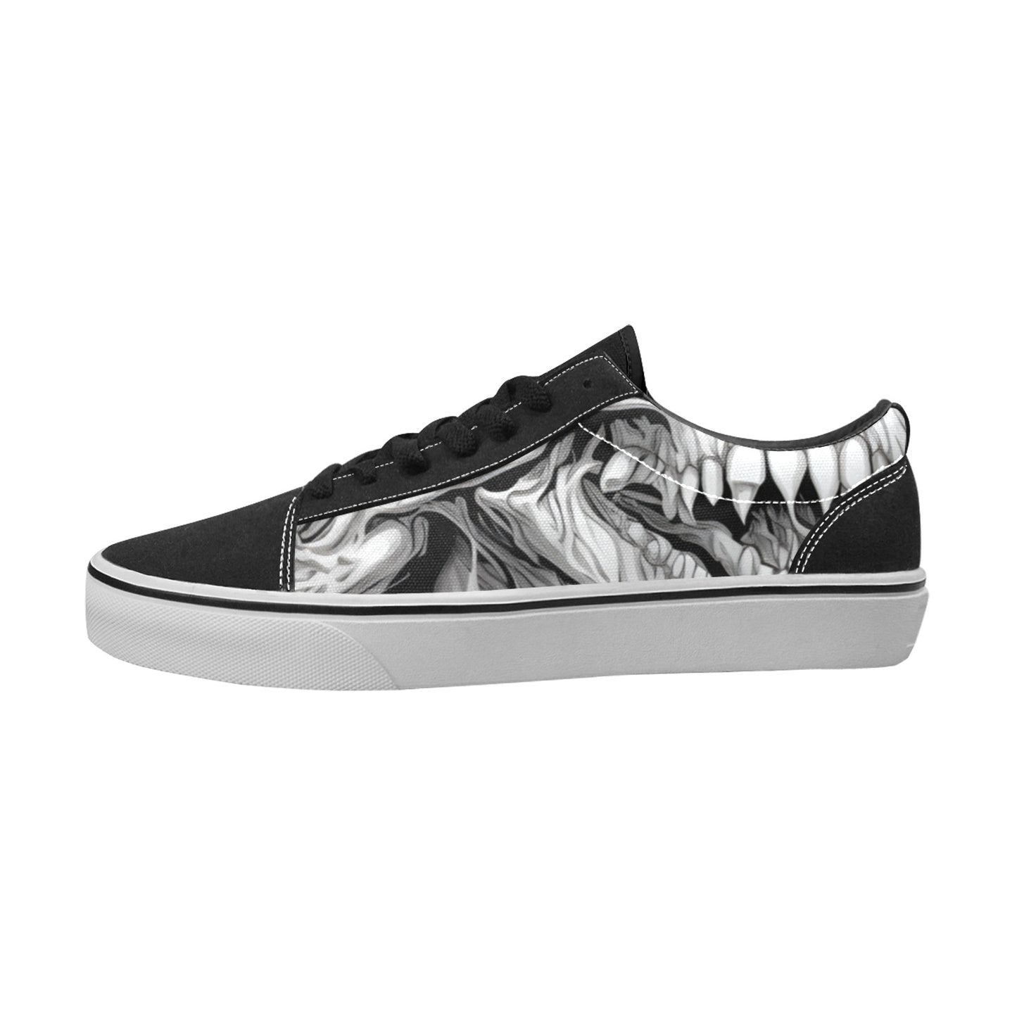 MEN'S Horror Comic Book Art Low Top Skateboarding Dreamcore Custom Shoes