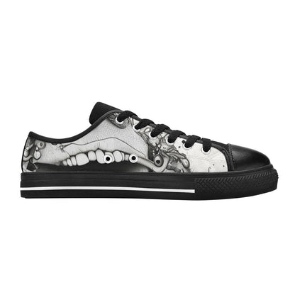 MEN'S Freestyle Horror Canvas Cottagecore Custom Sneakers