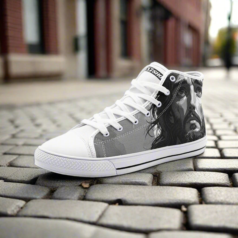 Unisex High Top Canvas Shoes - Freaky Shoes®