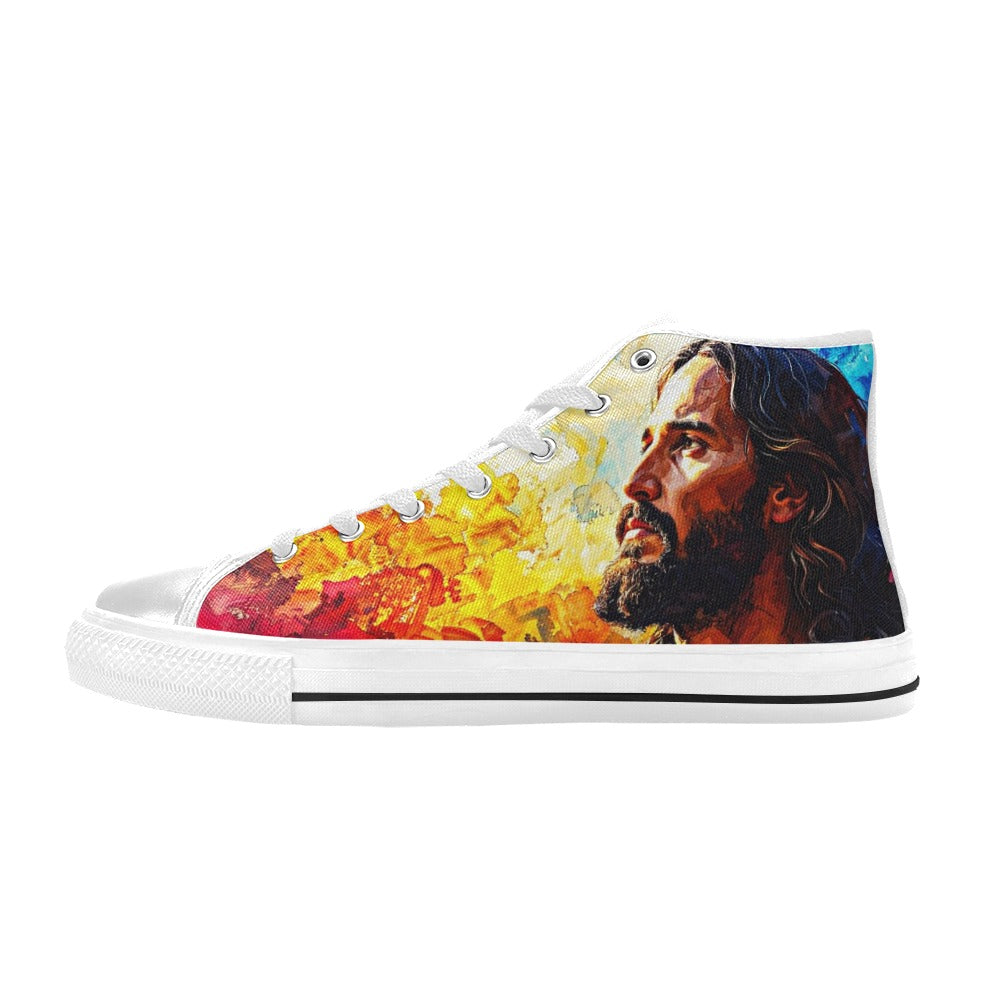 MEN'S Jesus3 Men’S High Top Canvas Vivid Sneakers