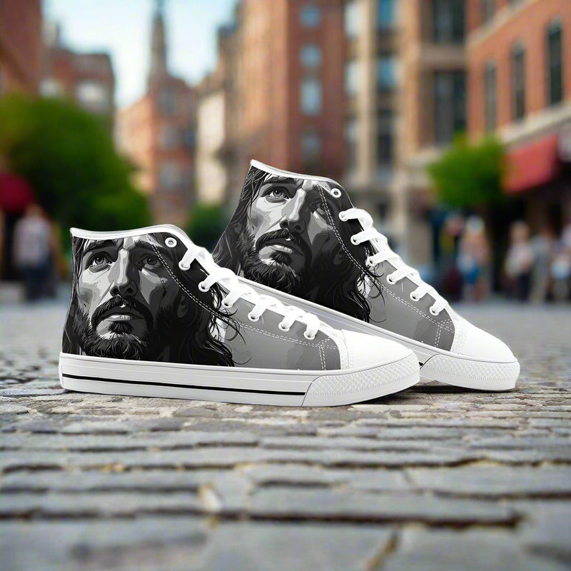 Unisex High Top Canvas Shoes - Freaky Shoes®