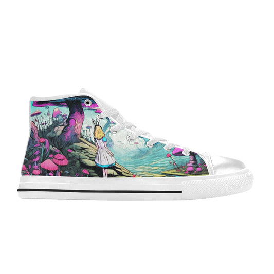 MEN'S Fantasy Art 2 Men’S High Top Canvas Vibrant Chaos Shoes