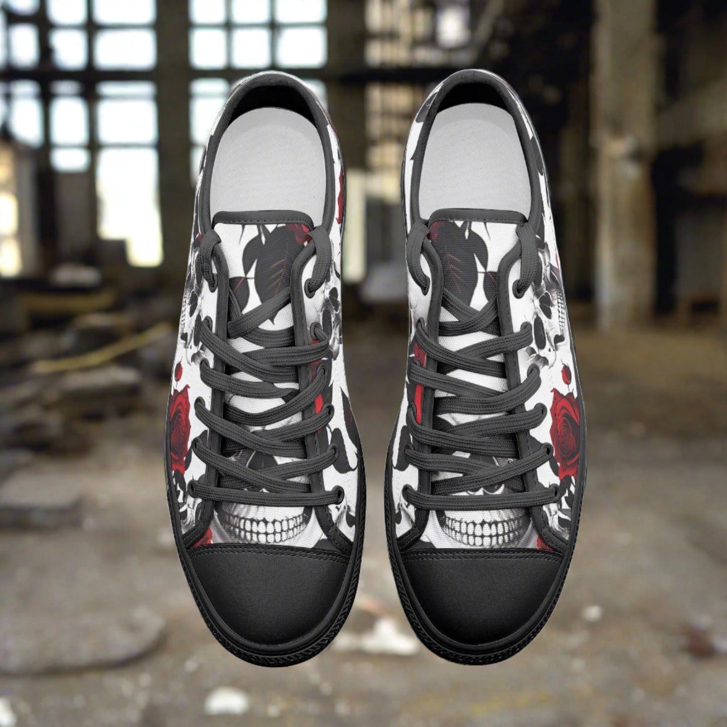 Cyberpunk Magenta Gold Vivid Bold Art - Freaky Shoes | Custom Art Sneakers