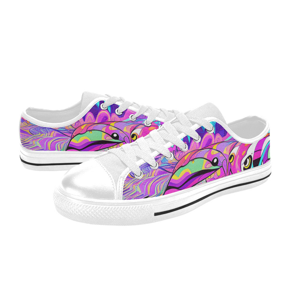 MEN'S Trip Art 2 Canvas Vivid Custom Sneakers
