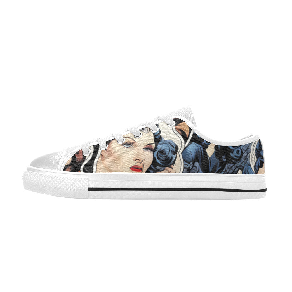 WOMEN'S Cc Retro Faces Canvas Vivid Shoes