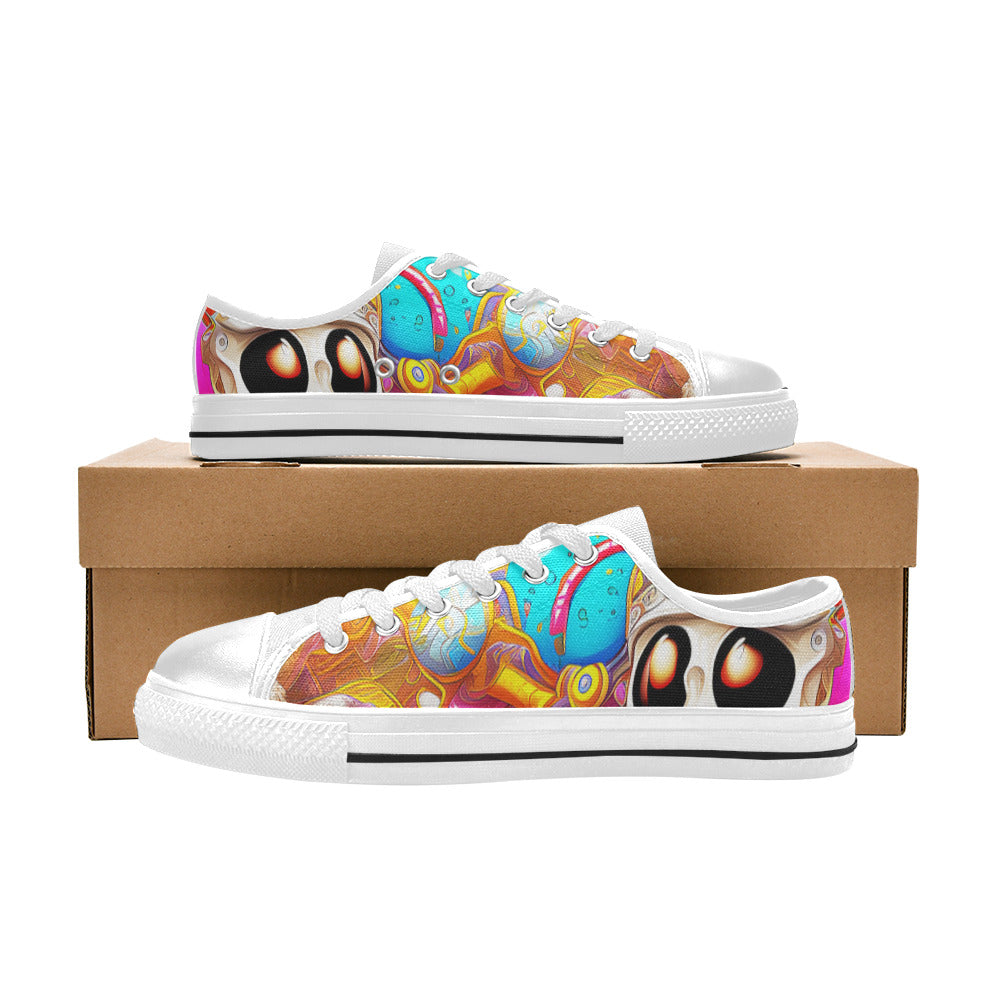 MEN'S Crazy Illustrations 3 Canvas Aesthetic Sneakers