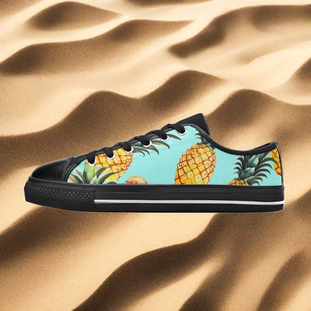 Jellyfish Pink Cream Unique MEN Bold Art - Freaky Shoes | Custom Art Sneakers