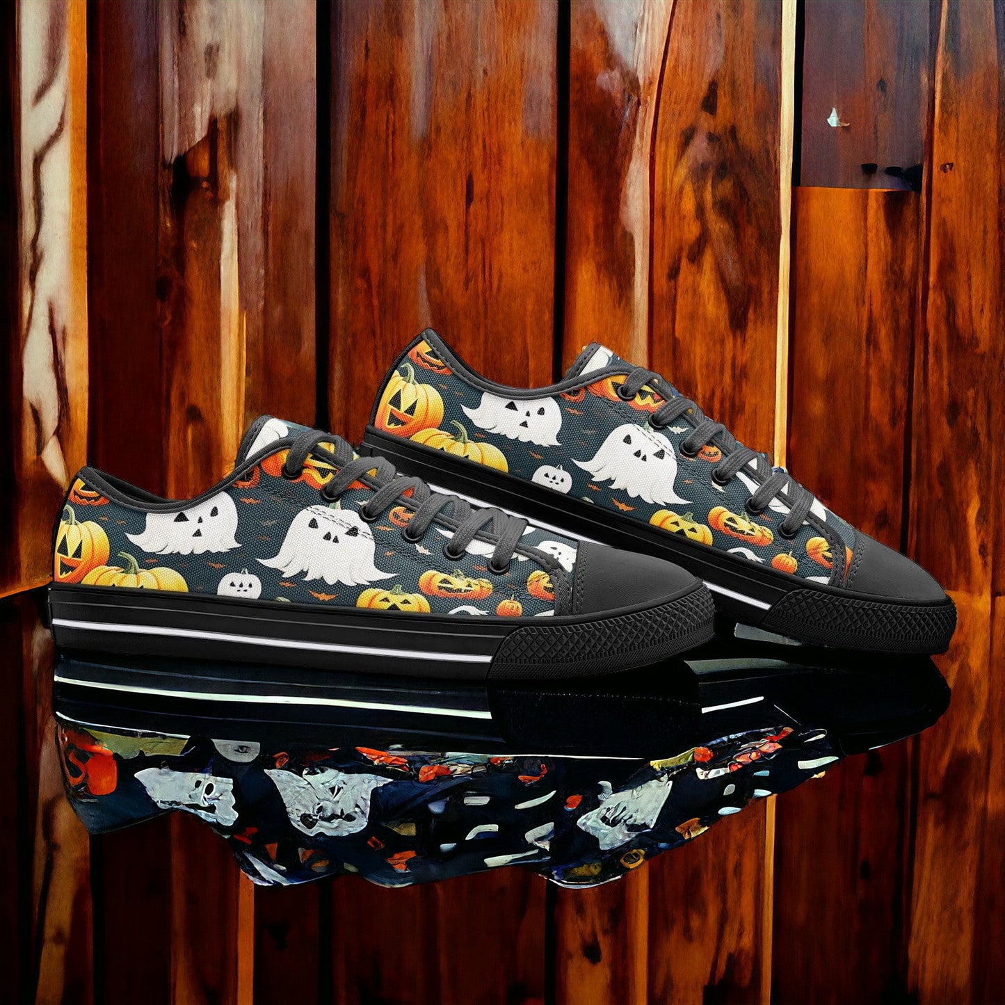 Chinese Dragon Green Emerald Vivid Bold Art - Freaky Shoes | Custom Art Sneakers