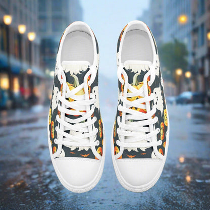 Chinese Dragon Green Emerald Vivid Bold Art - Freaky Shoes | Custom Art Sneakers