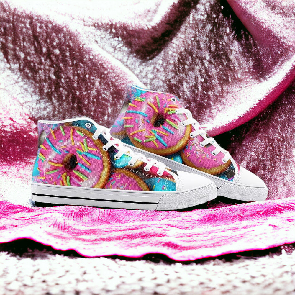 Celtic Silver Blue Wearable Bold Art - Freaky Shoes | Custom Art Sneakers