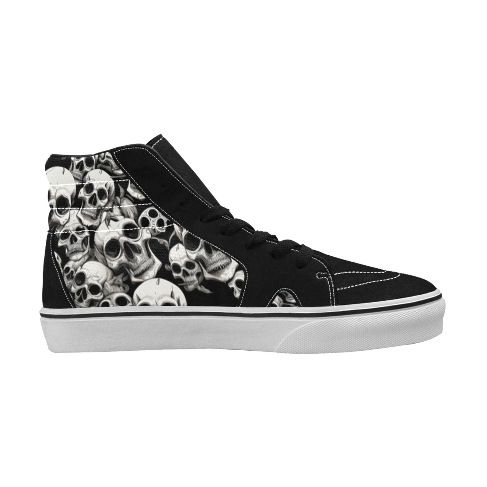 MEN'S Skulls Mania High Top Skateboarding Neon Fantasy Sneakers