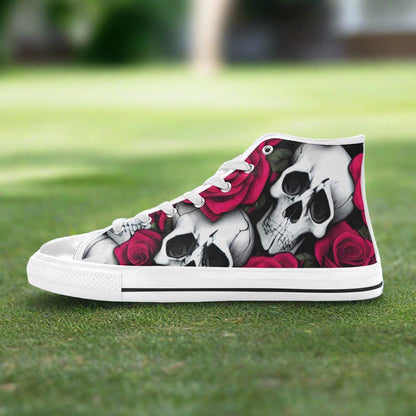 Celtic Orange Black Wearable WOMEN Bold Art - Freaky Shoes | Custom Art Sneakers