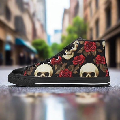 Peacock Dark Cosmic Vivid MEN Bold Art - Freaky Shoes | Custom Art Sneakers