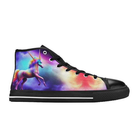 MEN'S Unicorn Galaxy Men’S High Top Canvas Surreal Shoes