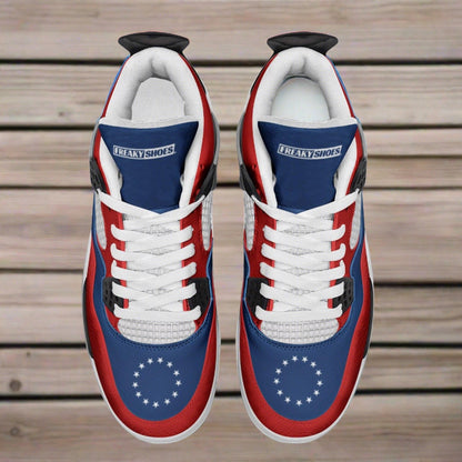 Wolf Jewel Rich Unique Bold Art - Freaky Shoes | Custom Art Sneakers