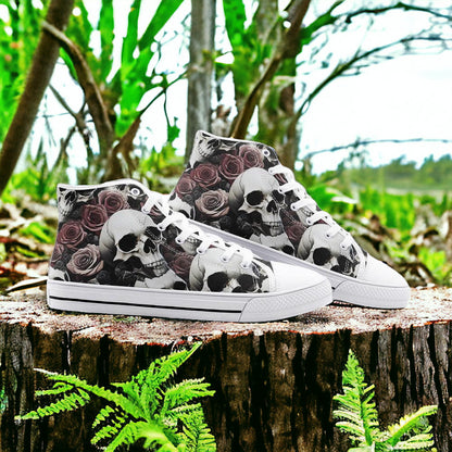 Skull Roses Love - Freaky Shoes®