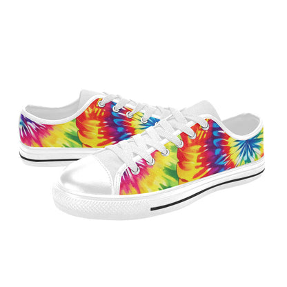 WOMEN'S Tie Dye Love Canvas Dreamcore Sneakers
