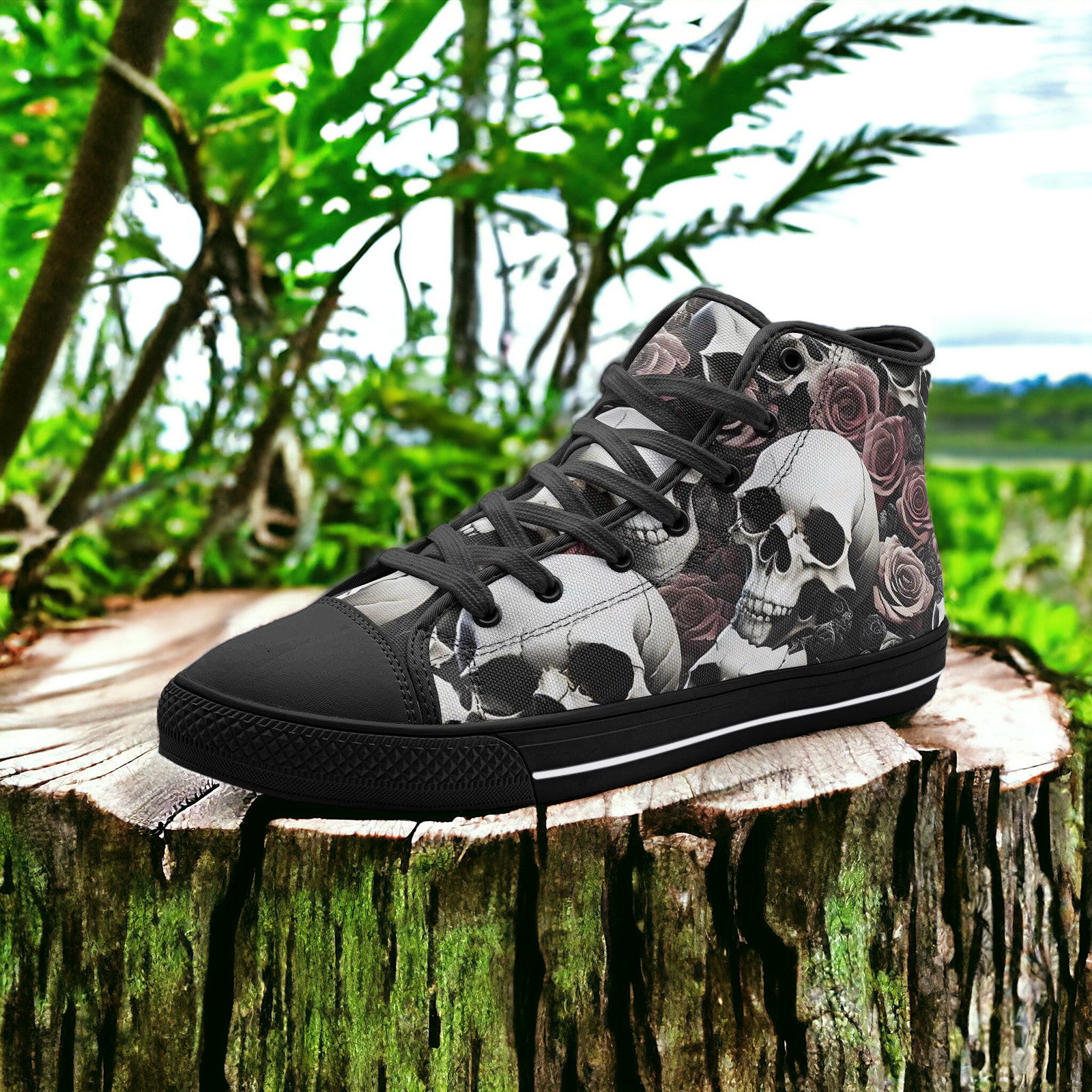 Skull Roses Love - Freaky Shoes®
