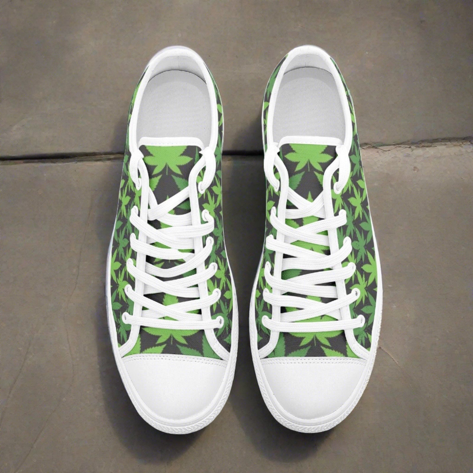 Koi Dark Cosmic Vivid Bold Art - Freaky Shoes | Custom Art Sneakers