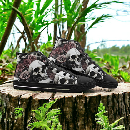 Skull Roses Love - Freaky Shoes®