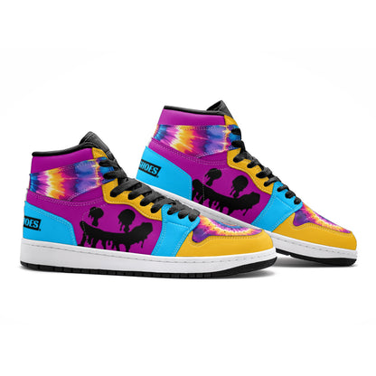 Logo Face Custom Sneakers Freaky Shoes Tie Dye Unisex Sneaker TR