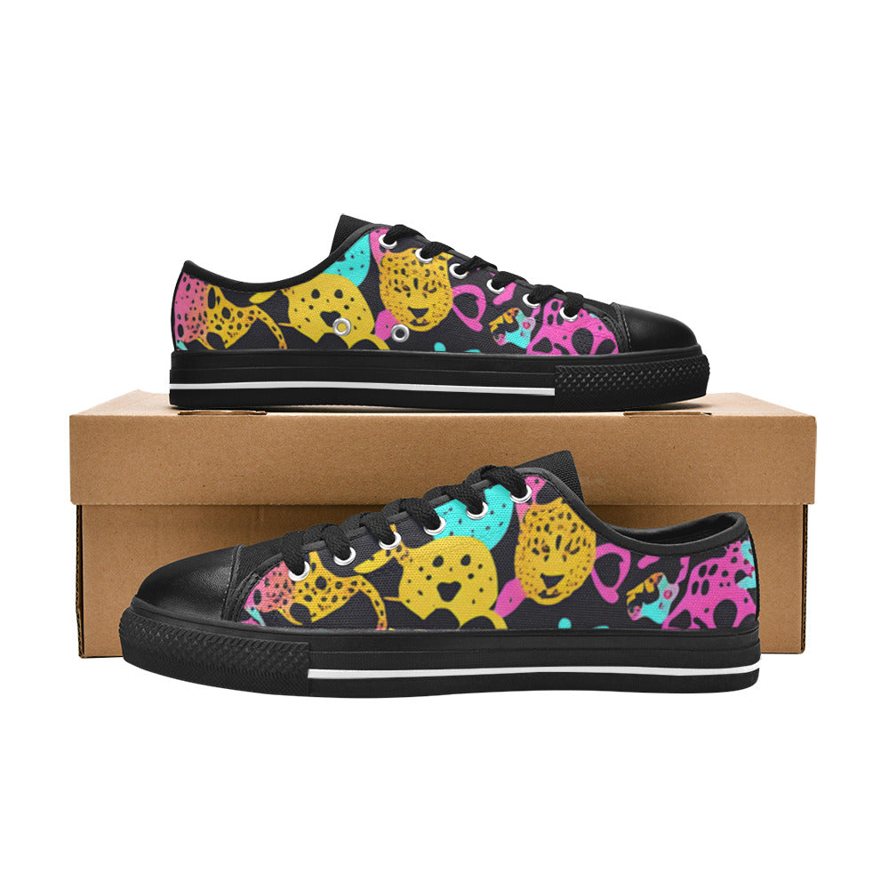 MEN'S Animal Print Art Canvas Vivid Sneakers