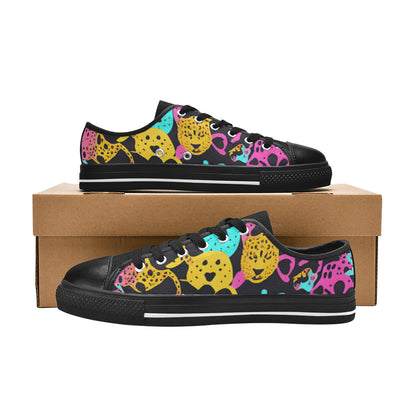 MEN'S Animal Print Art Canvas Vivid Sneakers