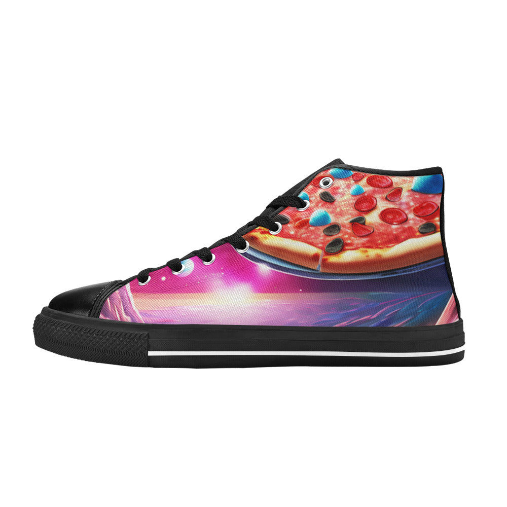 MEN'S Pizza Space 3 Men’S High Top Canvas Dreamcore Shoes