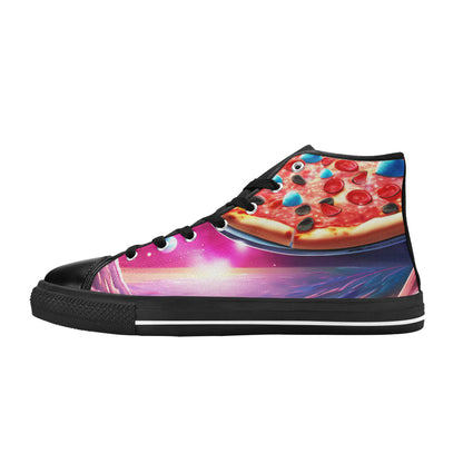 MEN'S Pizza Space 3 Men’S High Top Canvas Dreamcore Shoes