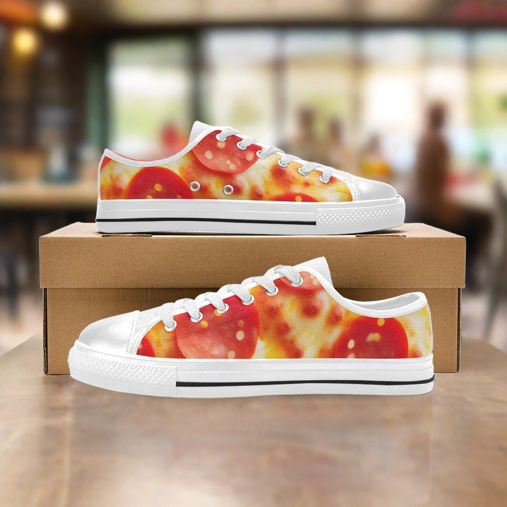 Koi Amber Gold Wearable MEN Bold Art - Freaky Shoes | Custom Art Sneakers
