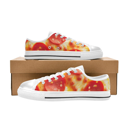 MEN'S Cc Pepperoni Pizza Cheese Canvas Vivid Shoes