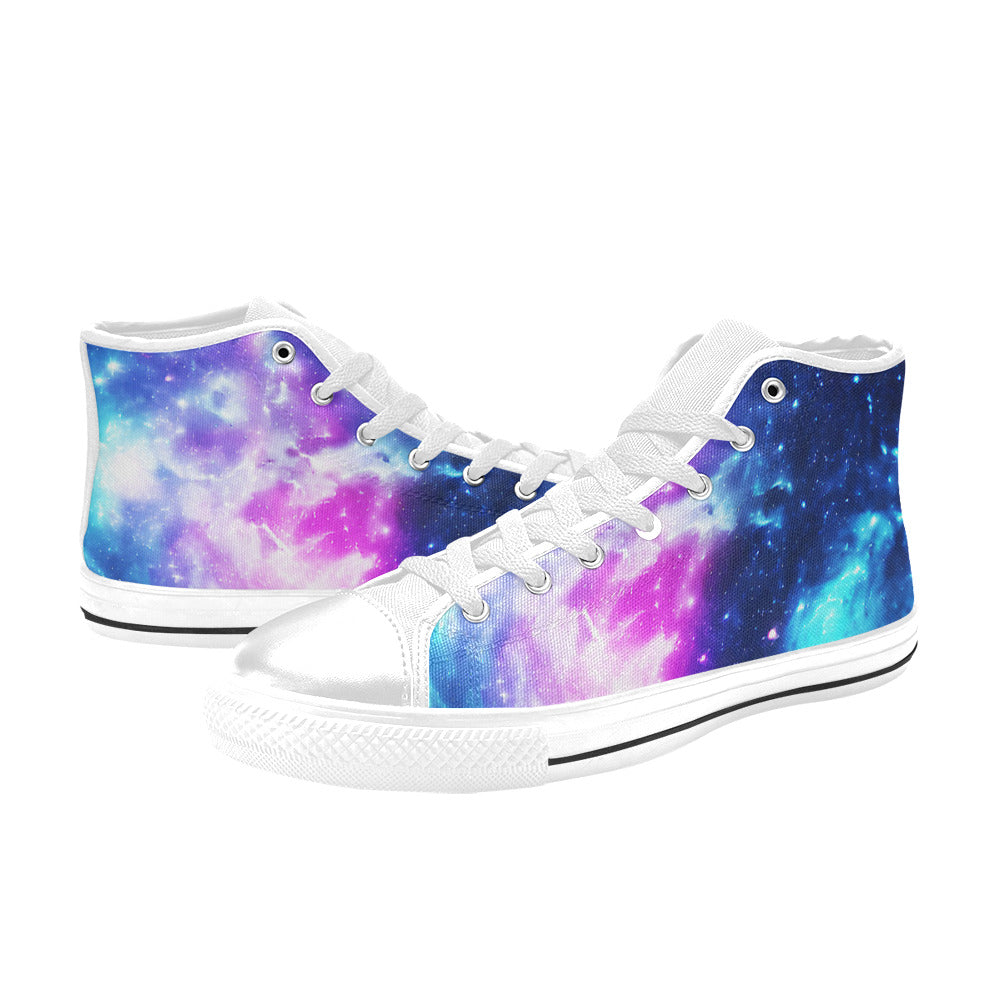 MEN'S Cc Galaxy Art 2 High Top Canvas Vivid Shoes