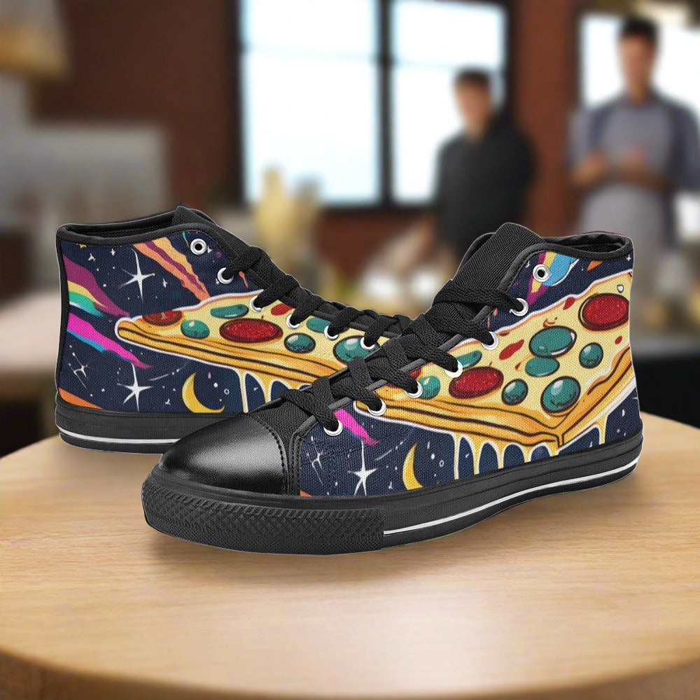 Peacock Pastel Soft Unique MEN Bold Art - Freaky Shoes | Custom Art Sneakers