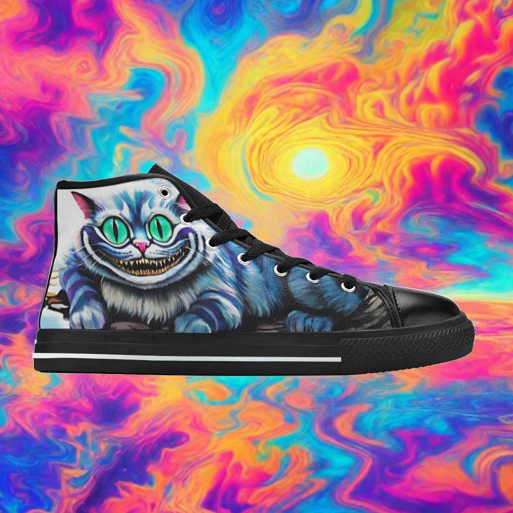 Phoenix Red Gold Vivid Bold Art - Freaky Shoes