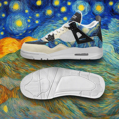 Viking Amber Gold Unique Bold Art - Freaky Shoes | Custom Art Sneakers