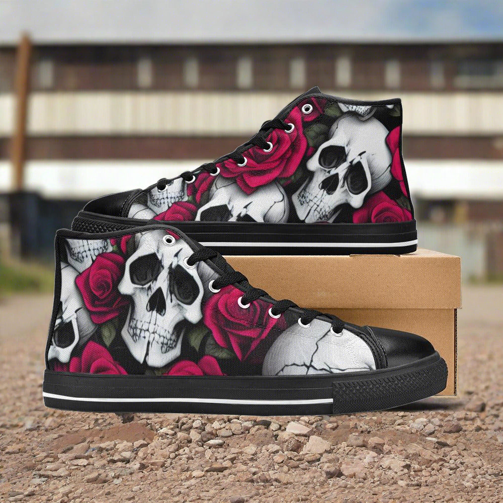 Koi Earthy Brown Custom WOMEN Bold Art - Freaky Shoes | Custom Art Sneakers