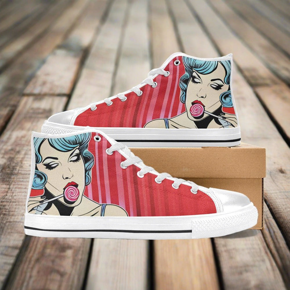 Wolf Dark Cosmic Custom Bold Art - Freaky Shoes