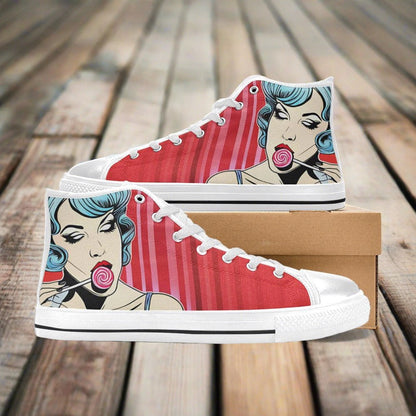 Wolf Dark Cosmic Custom Bold Art - Freaky Shoes