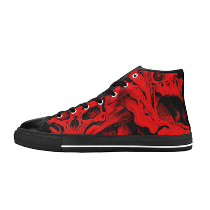 MEN'S Cc Horror Art 2 High Top Canvas Dreamcore Shoes