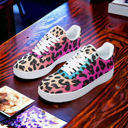 Gradient Leopard Print - Freaky Shoes®
