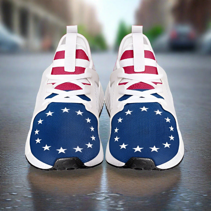 adidas gazelle silver green womens Betsy Ross Flag – Freaky Shoes®