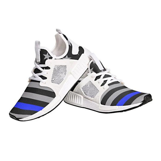 Thin Blue Line Flag - Freaky Shoes®