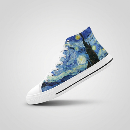 MEN'S Starry Night Custom Shoes | Freaky Shoes®