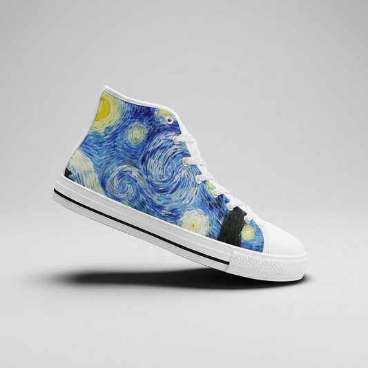 WOMEN'S Starry Night Custom Shoes | Freaky Shoes®