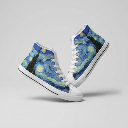 MEN'S Starry Night Custom Shoes | Freaky Shoes®