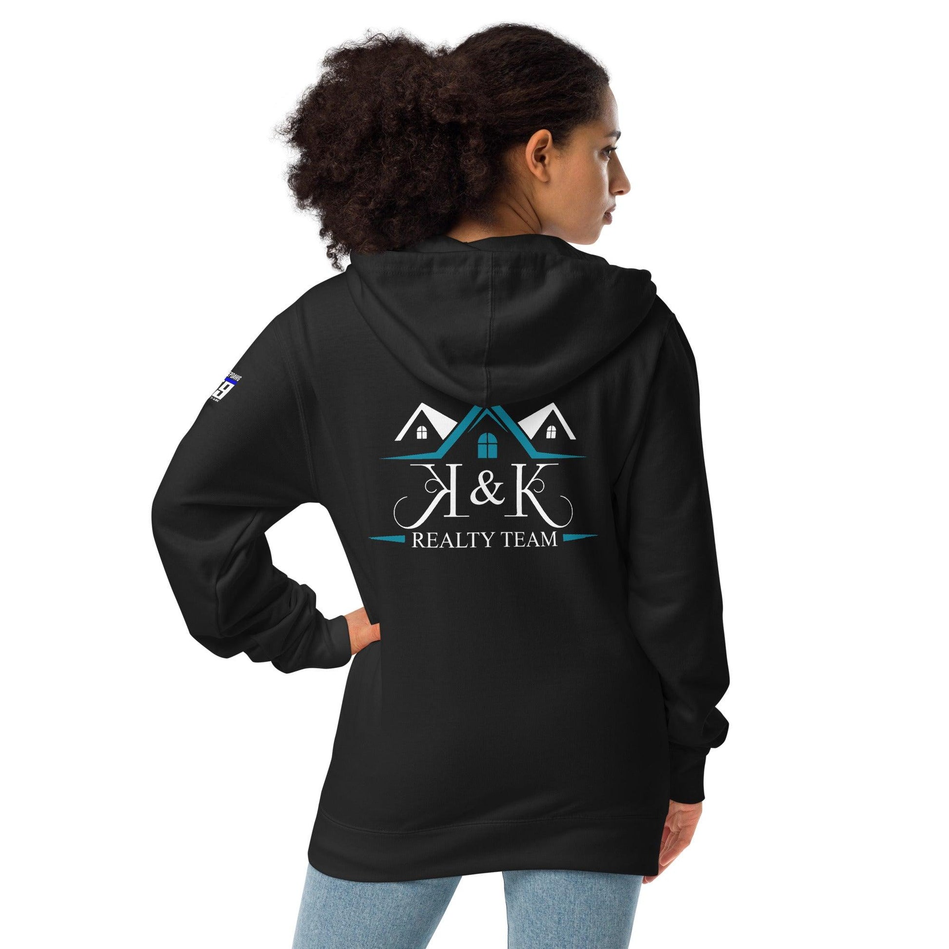 KK2 Unisex fleece zip up hoodie - Freaky Shoes®