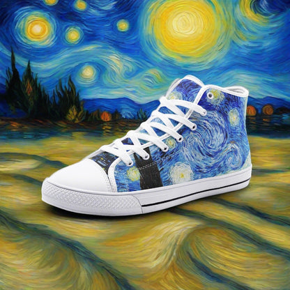 Vaporwave Retro Purple Pink Teal Aesthetic Bold Art - Freaky Shoes