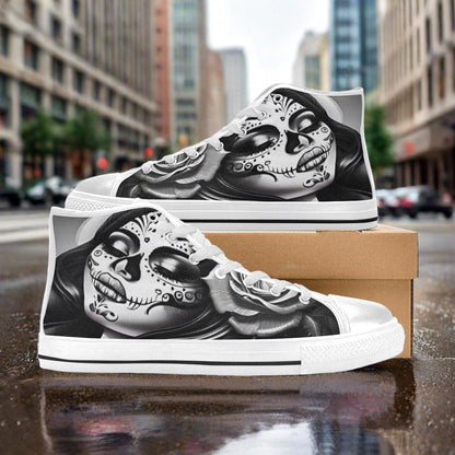 Sugar Skull Woman Men - Freaky Shoes®
