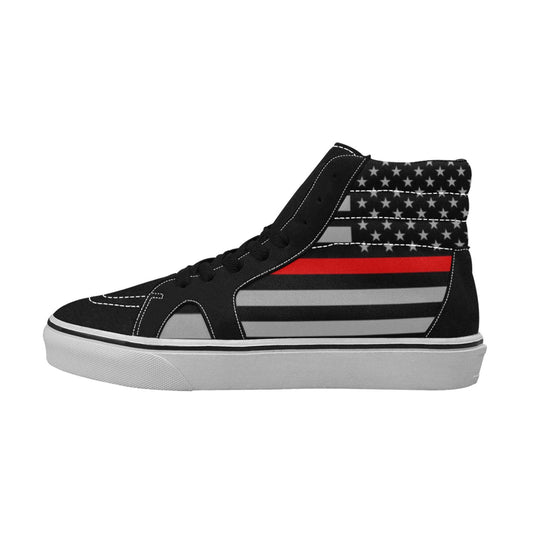 Thin Red Line Flag Men - Freaky Shoes®